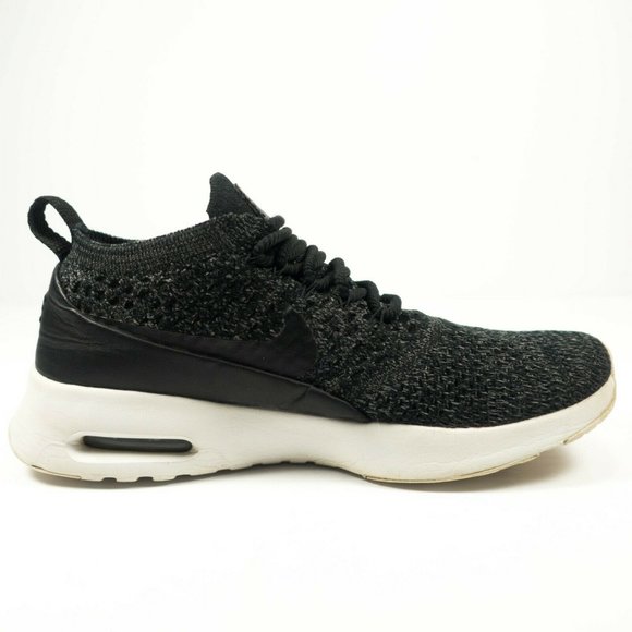 Nike Air Max Thea Ultra Flyknit Sneakers - Women's Size 6.5 - Black - Picture 2 of 9